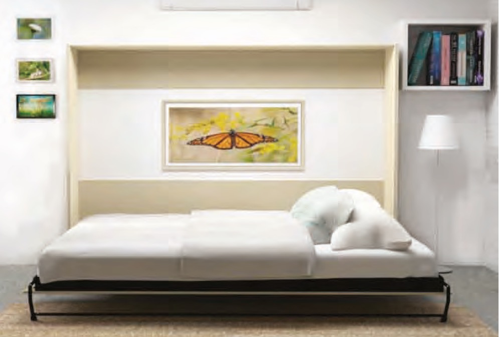 horizontal wall bed