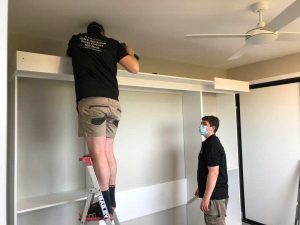 installing a wall bed